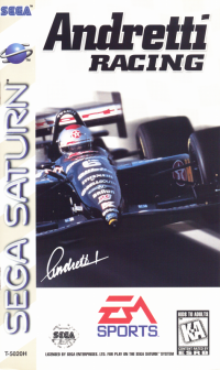 Andretti Racing Sega Saturn  box art